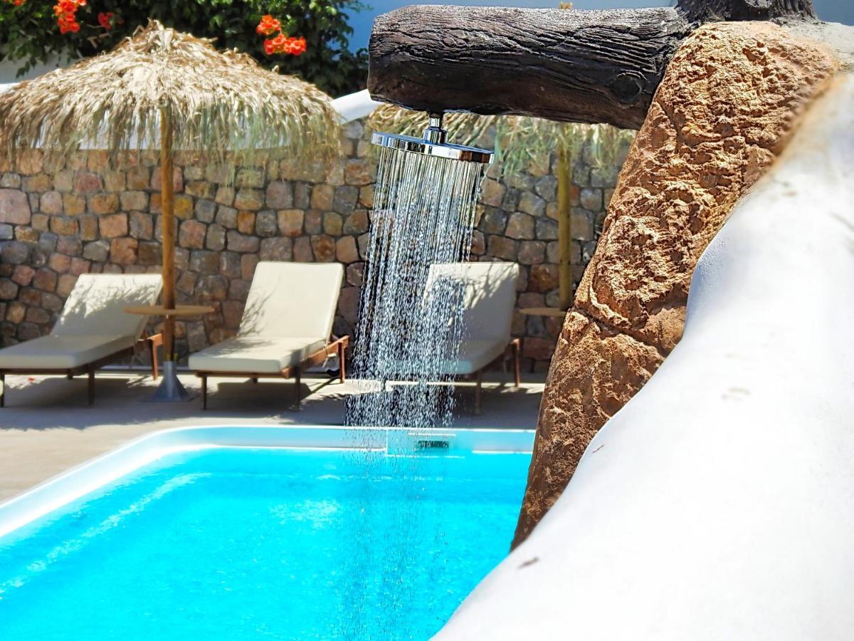 Avraki Hotel Kamári Exterior foto
